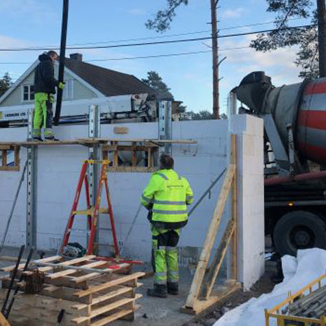 Thermomur 250X – isolert forskalingsblokk til grunnmur og vegger